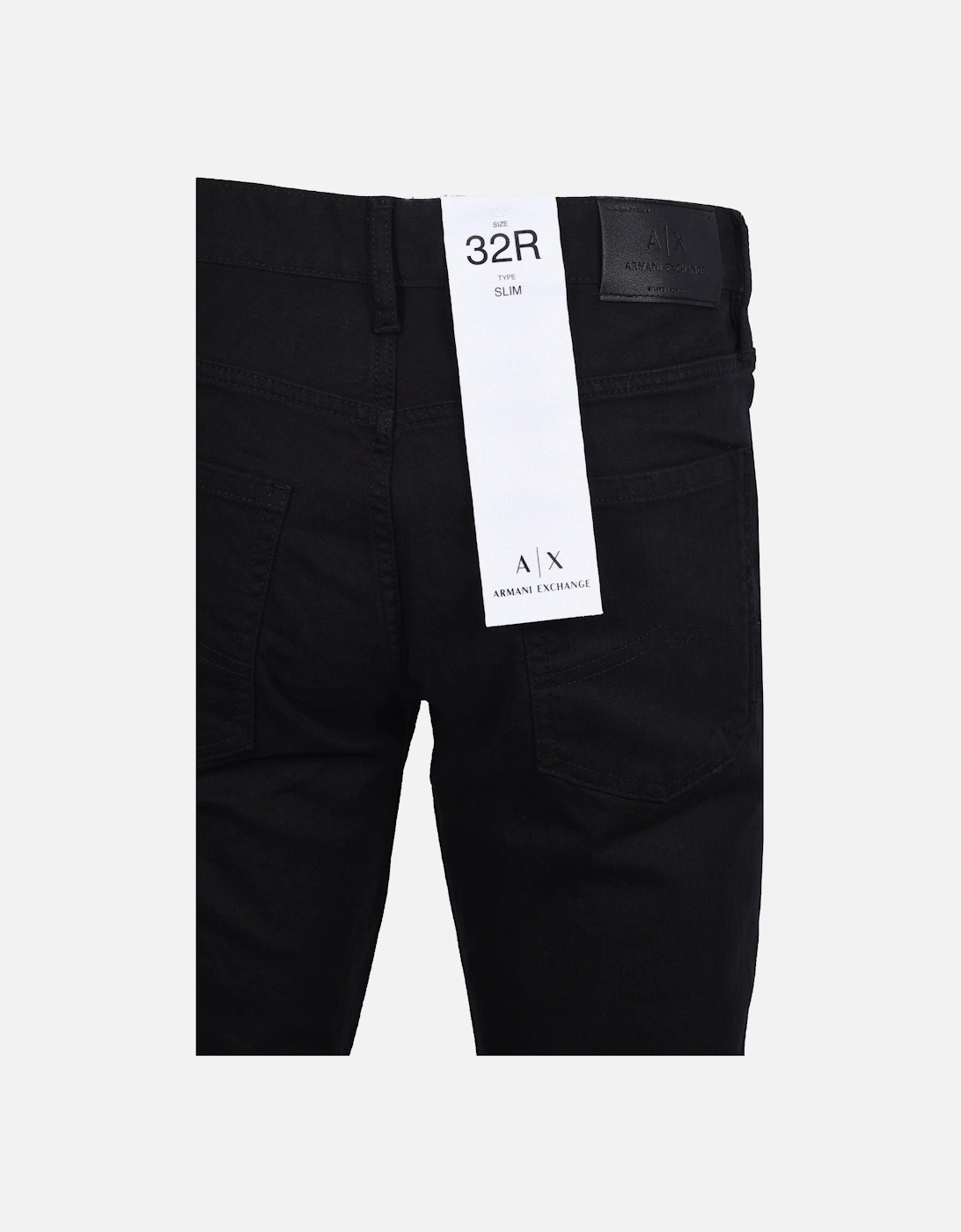 Men's Armani Exchange Slim Fit Jeans Black - Size: 34/32