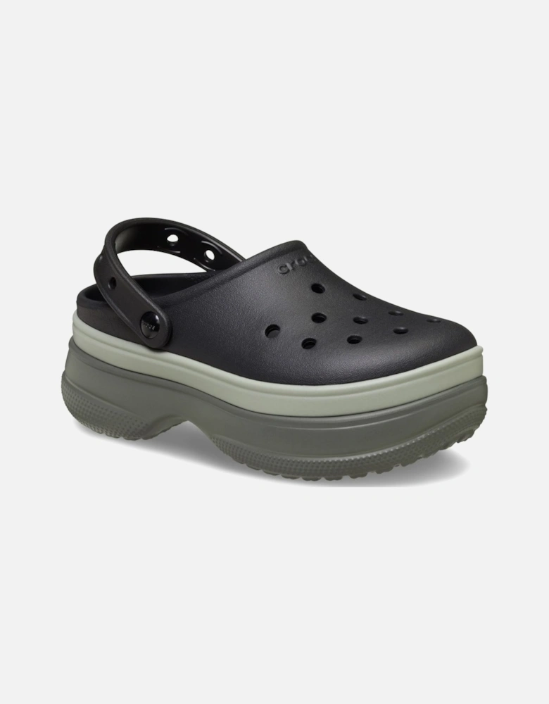 Classic Stacked Womens Clogs