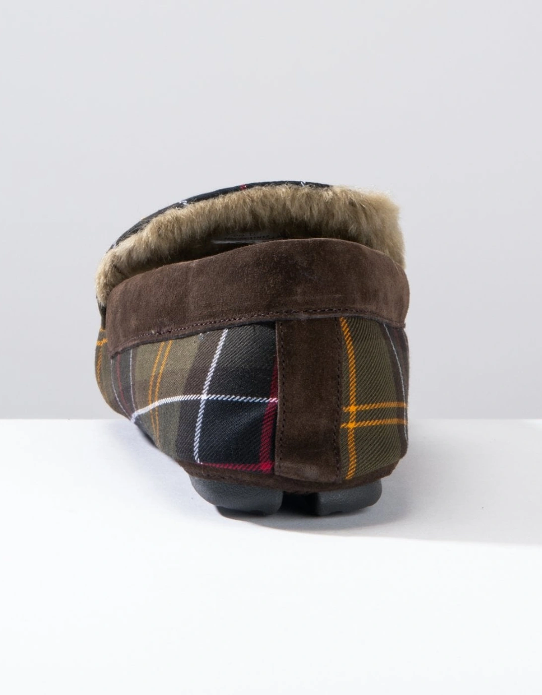 Monty Moccasin Mens Slippers - Classic Tartan