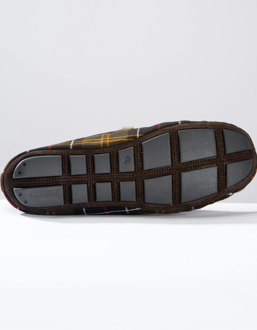 Monty Moccasin Mens Slippers - Classic Tartan