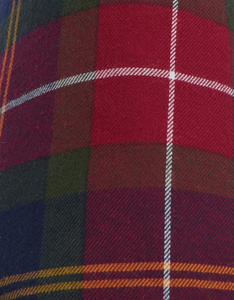 Everitt Mens Tartan Mule Slippers - Winterberry Tartan