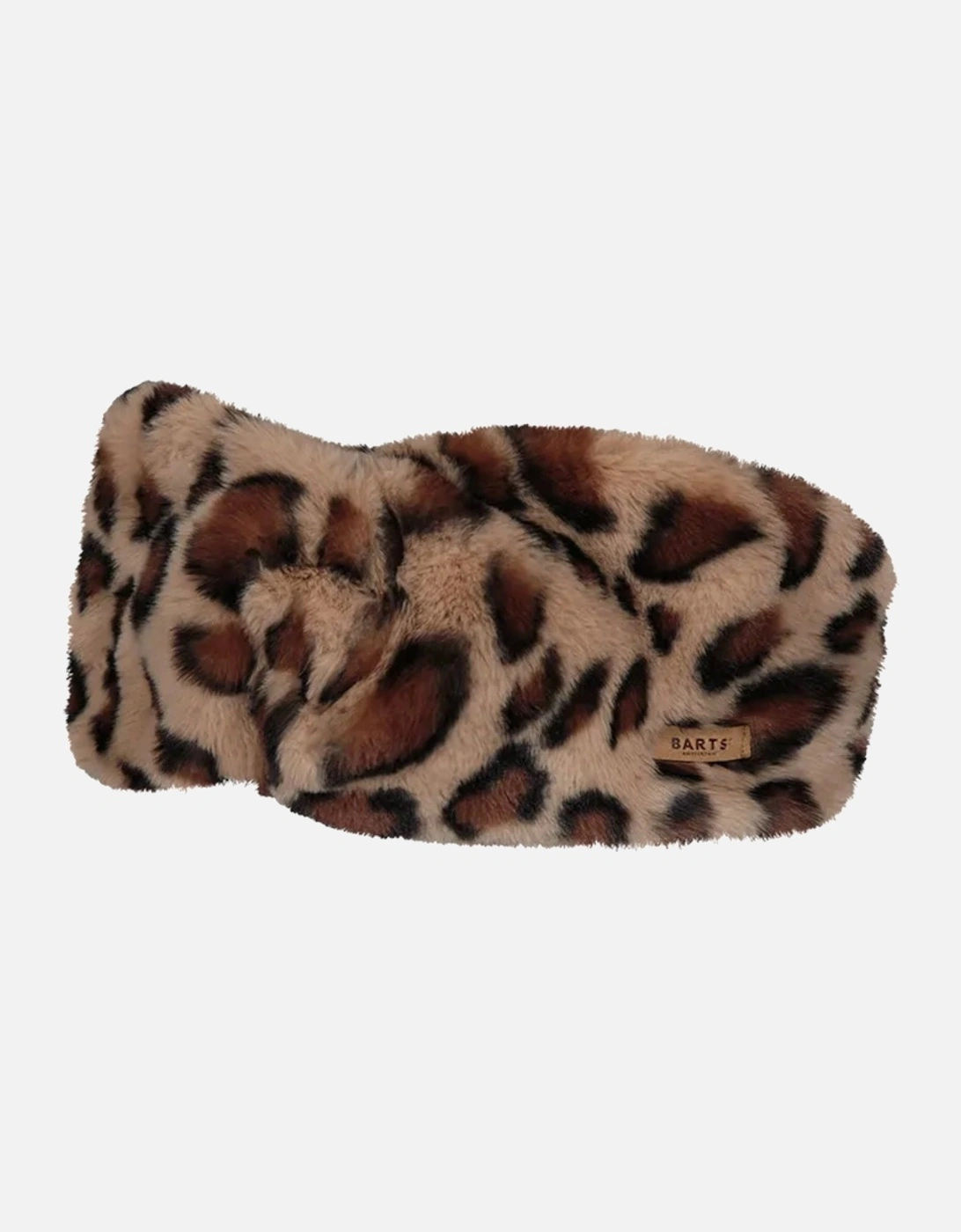 Womens Breanne Faux Fur Knotted Headband, 2 of 1