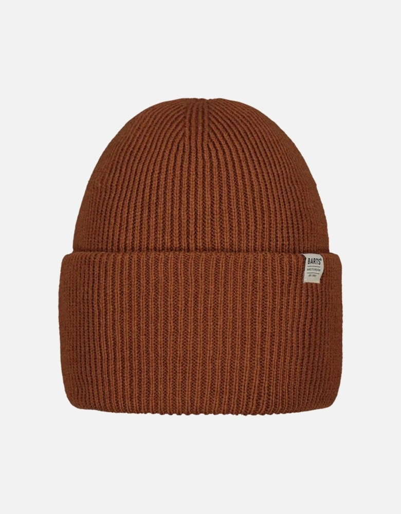 Haveno High Cuffed Ribbed Knit Stretchy Beanie Hat