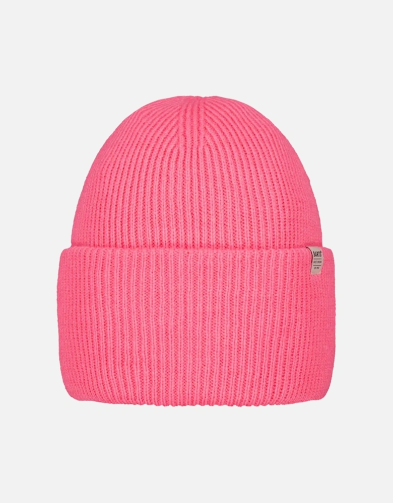 Haveno High Cuffed Ribbed Knit Stretchy Beanie Hat