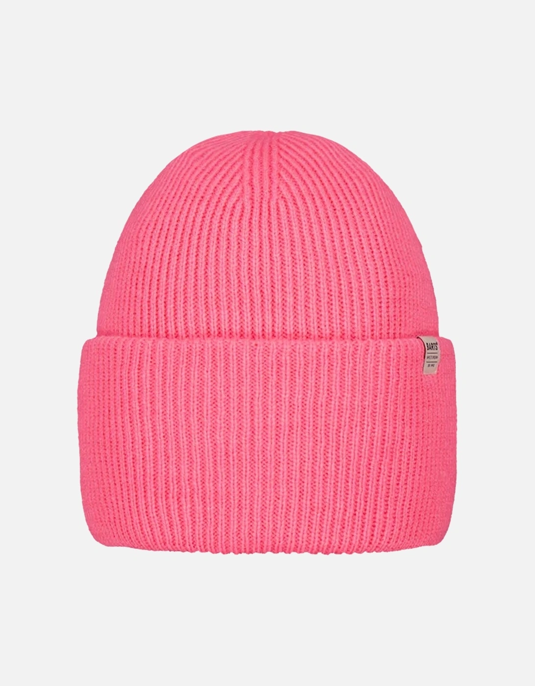 Haveno High Cuffed Ribbed Knit Stretchy Beanie Hat, 2 of 1