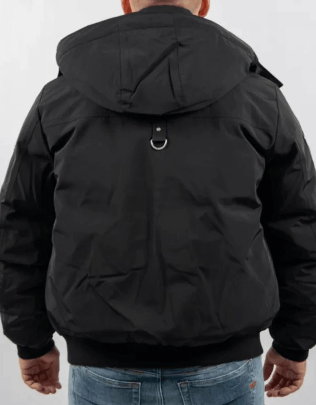 Granite Peak Black Bomber Jacket