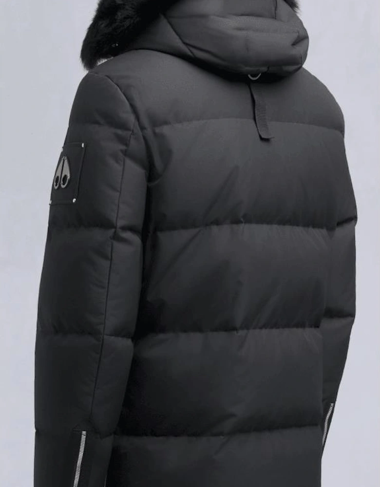 Cloud 3Q Parka Black/Black Fur