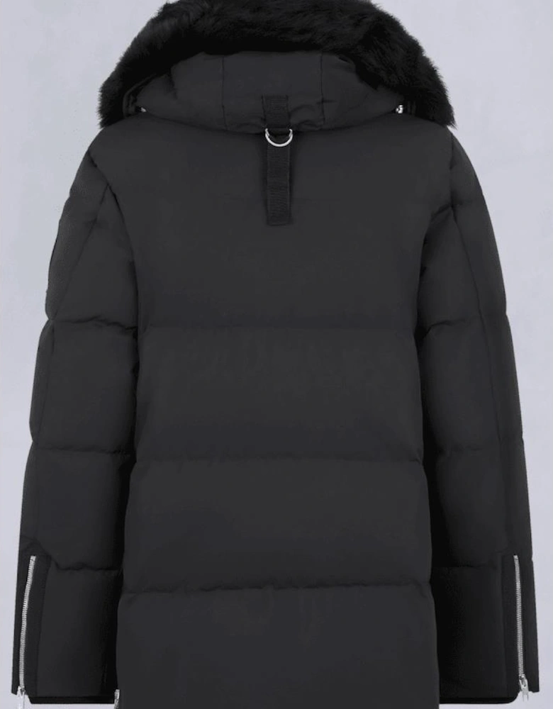 Cloud 3Q Parka Black/Black Fur