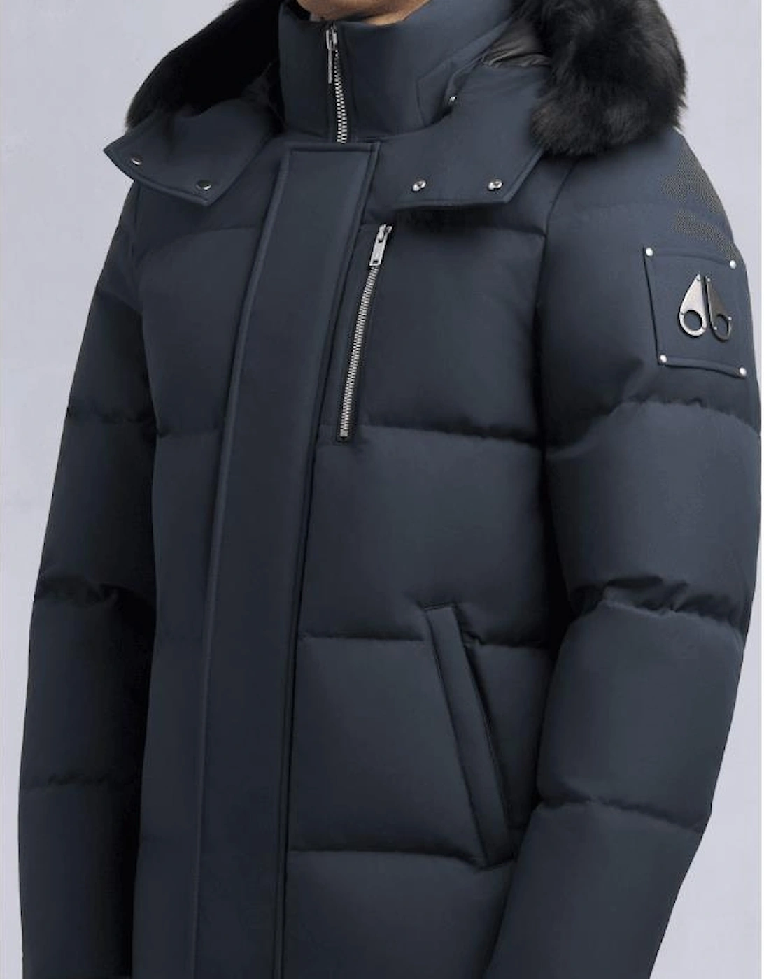Cloud 3Q Parka Navy/Black Fur