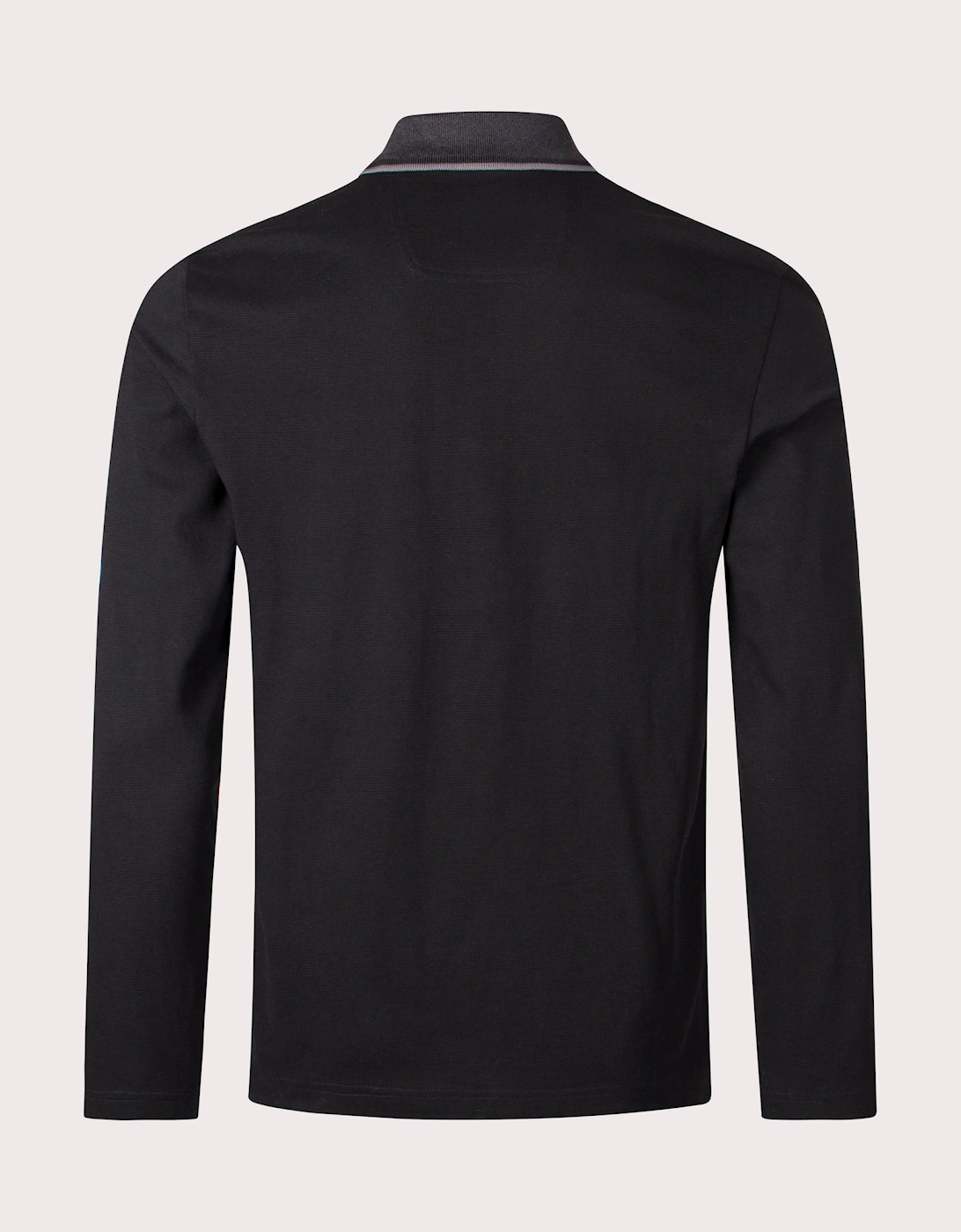 Long Sleeve League Plisy Polo Shirt
