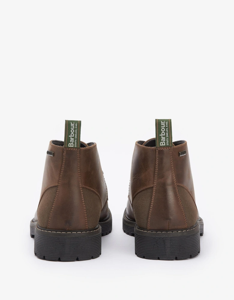 Maxwell Mens Chukka Boots - Teak