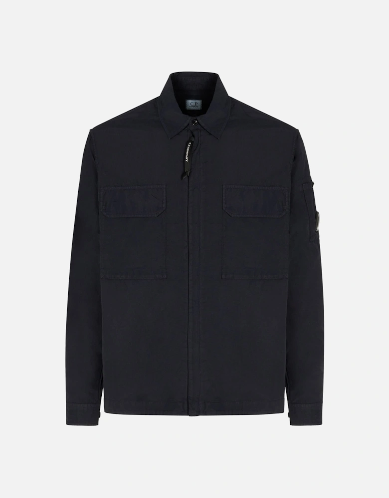 Flatt Nylon Overshirt Navy