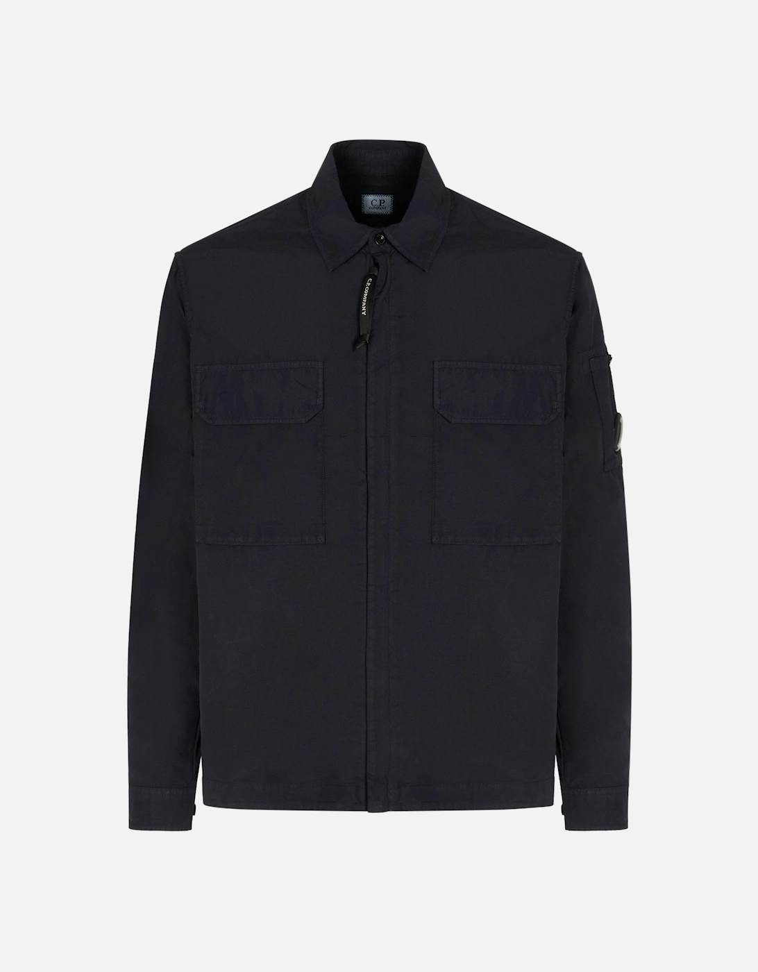 Flatt Nylon Overshirt Navy, 6 of 5