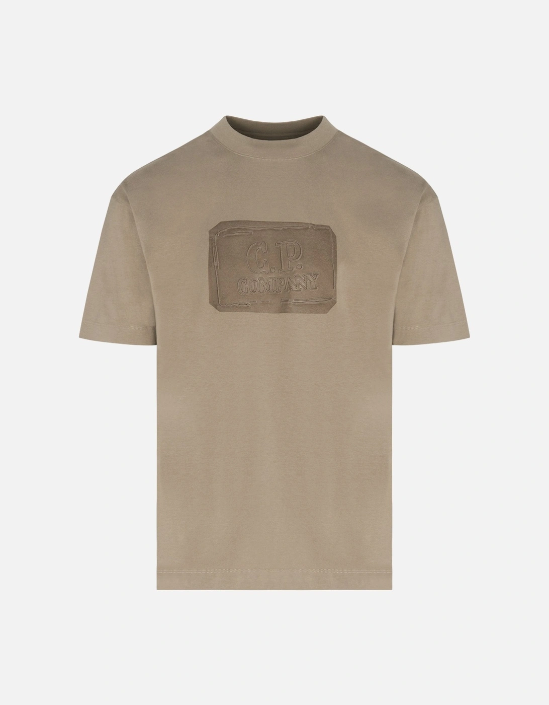 30/1 Logo Patch T-shirt Khaki, 3 of 2