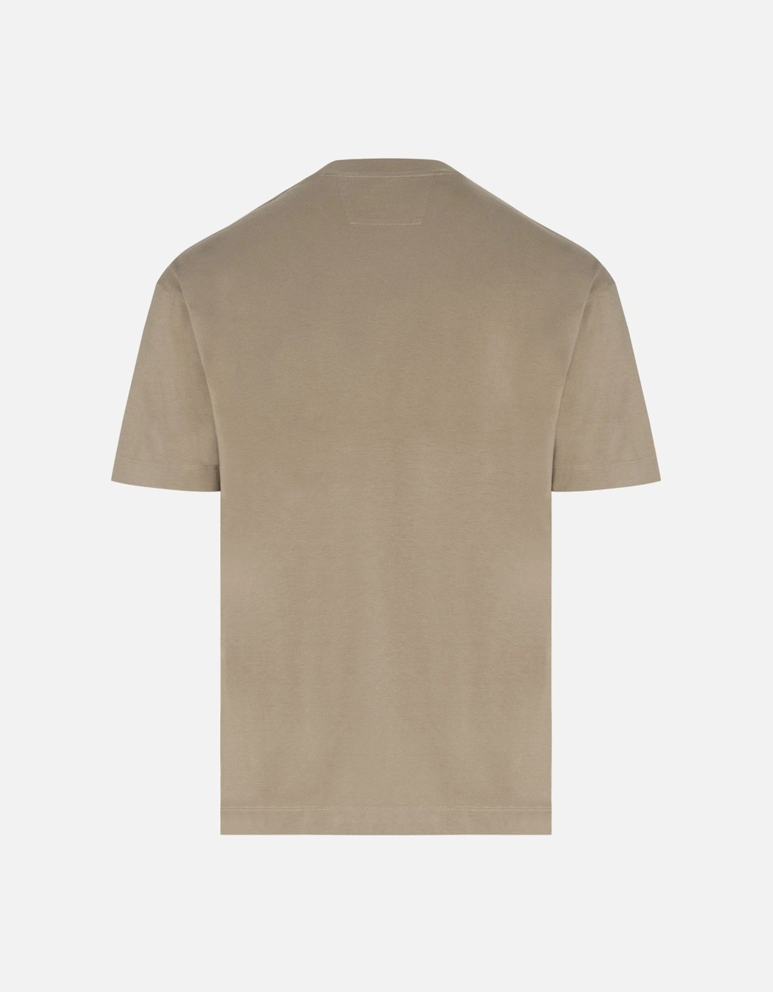 30/1 Logo Patch T-shirt Khaki
