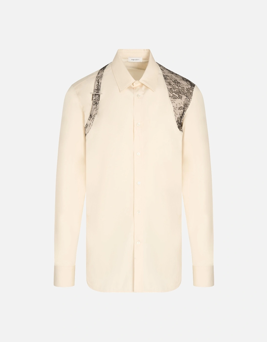 Lace Harness Shirt Cream, 7 of 6