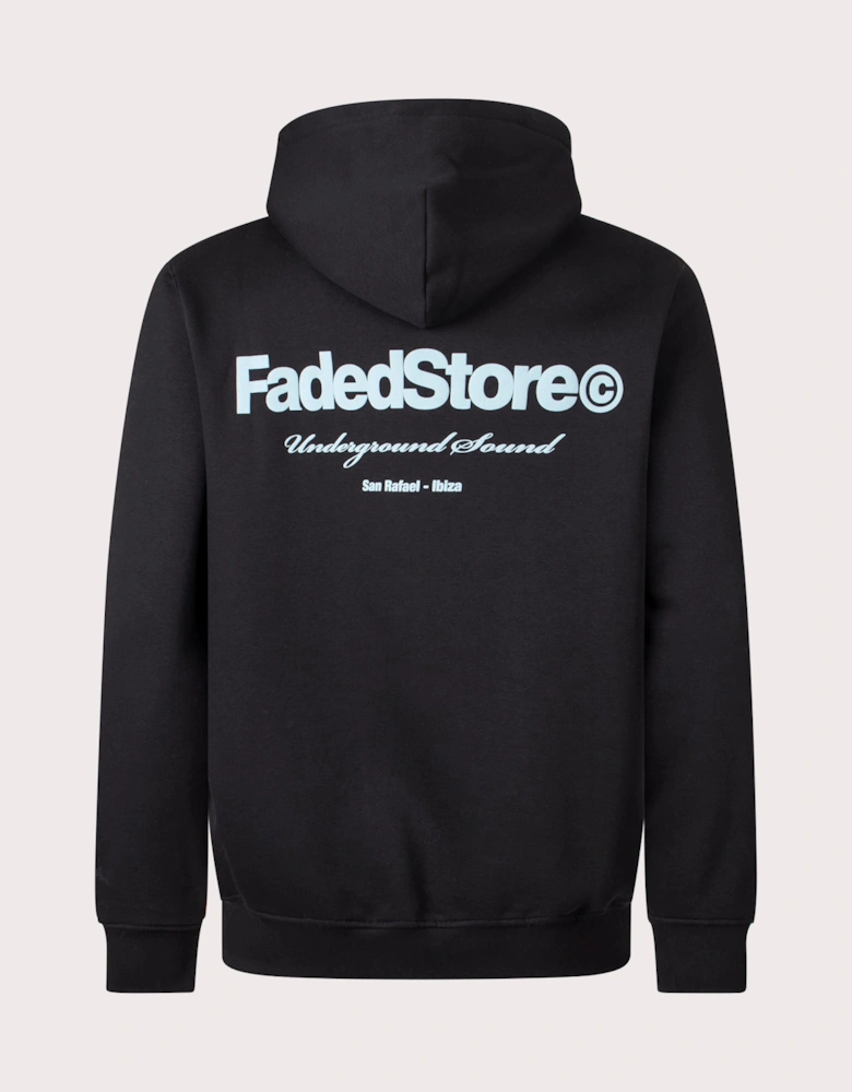 Relaxed Fit Core Back Print Hoodie