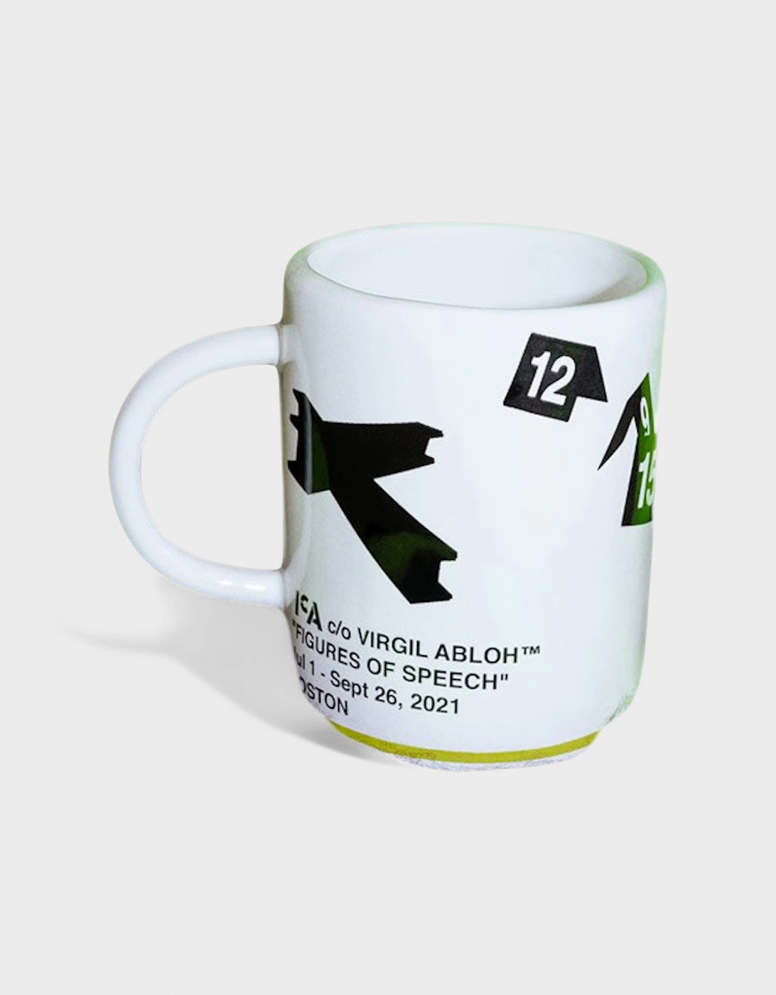 X ICA Ceramic Coffee Mug White, 3 of 2