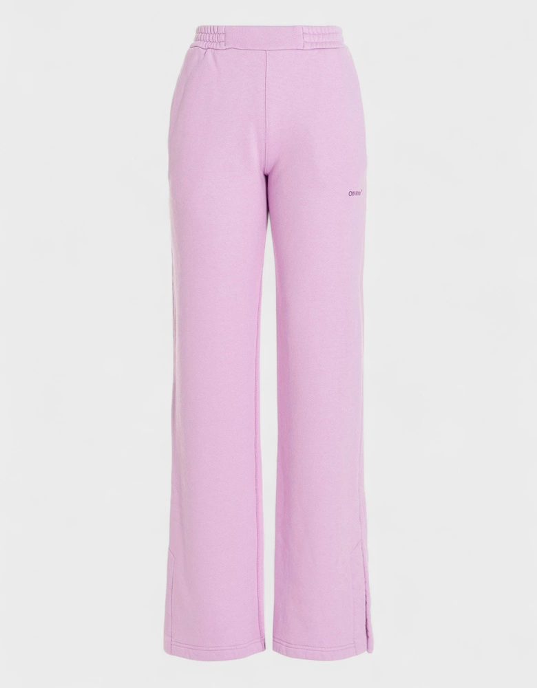 Diag Tapered Sweatpant Lilac