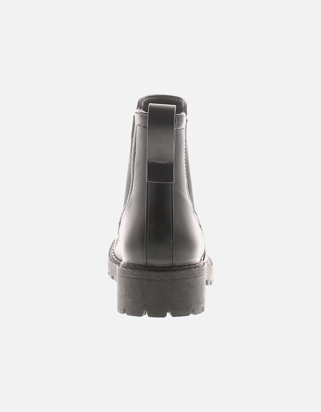 Womens Ankle Boots Chelsea Plunder Slip On black UK Size