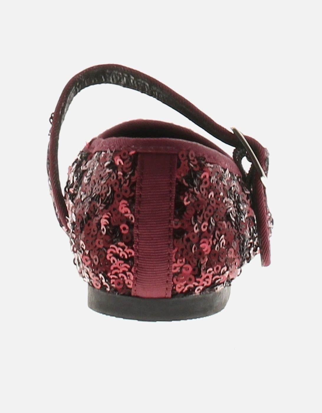 Girls Shoes Party Sequined Ballerina Valentina purple UK Size