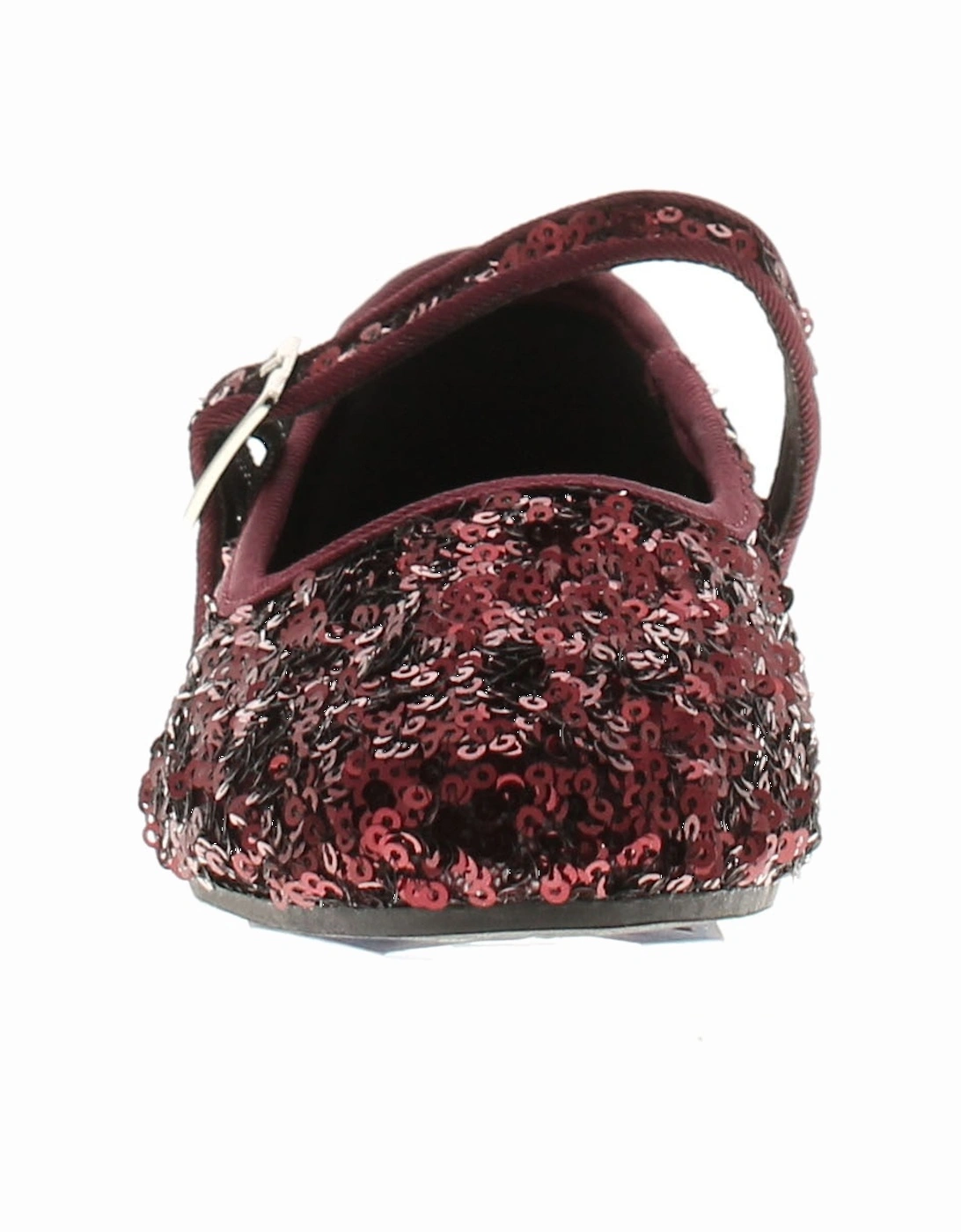 Girls Shoes Party Sequined Ballerina Valentina purple UK Size