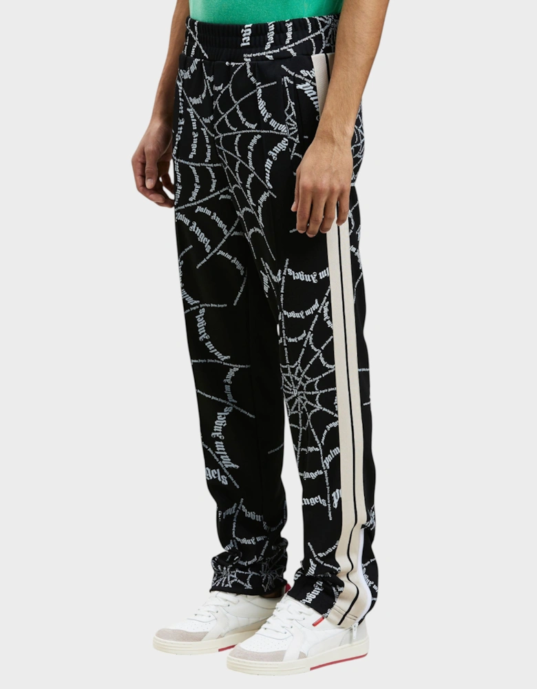 Spider Web Classic Trackpants Black