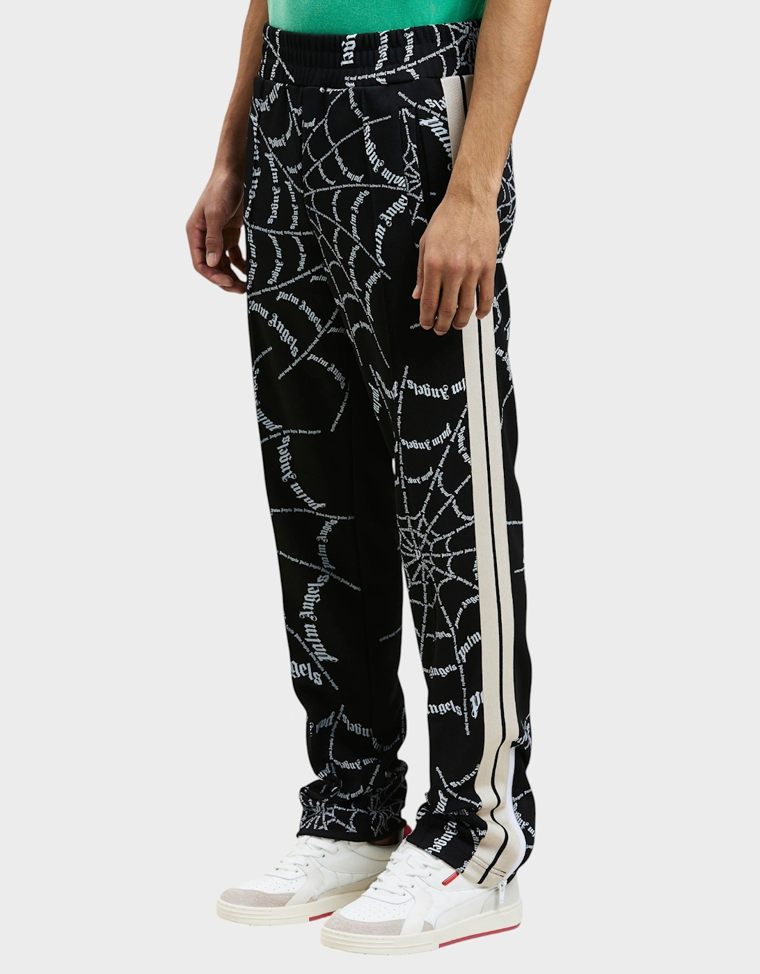 Spider Web Classic Trackpants Black