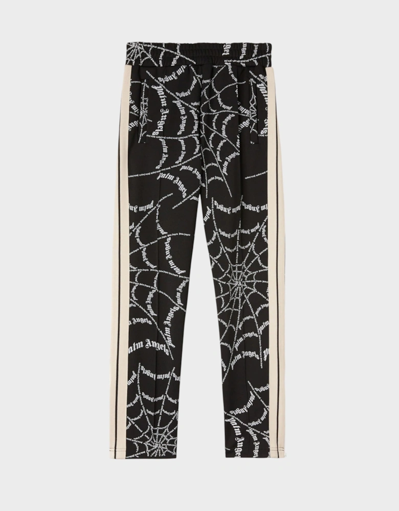 Spider Web Classic Trackpants Black