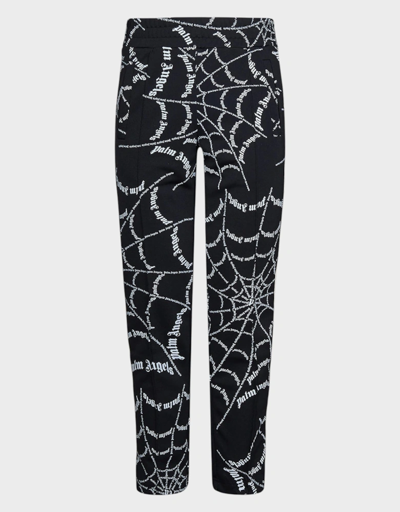 Spider Web Classic Trackpants Black