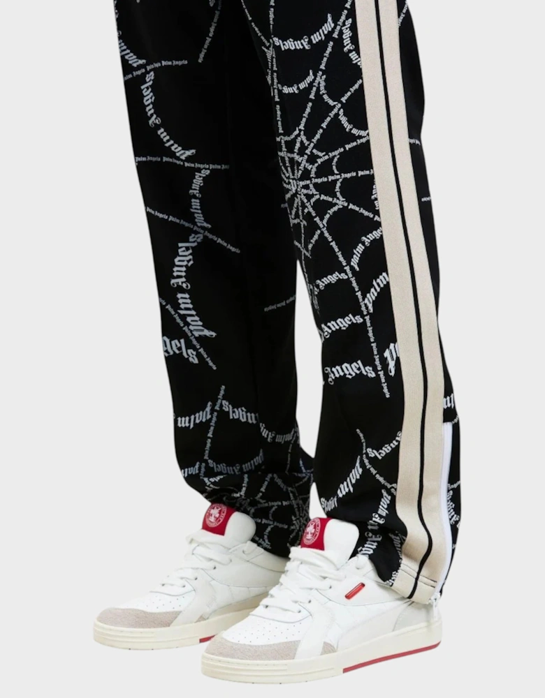 Spider Web Classic Trackpants Black