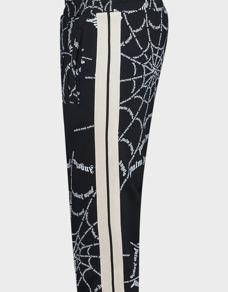 Spider Web Classic Trackpants Black