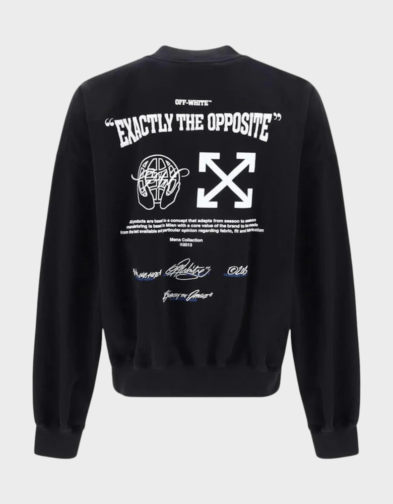 Exact Opp Boxy Crewneck Black