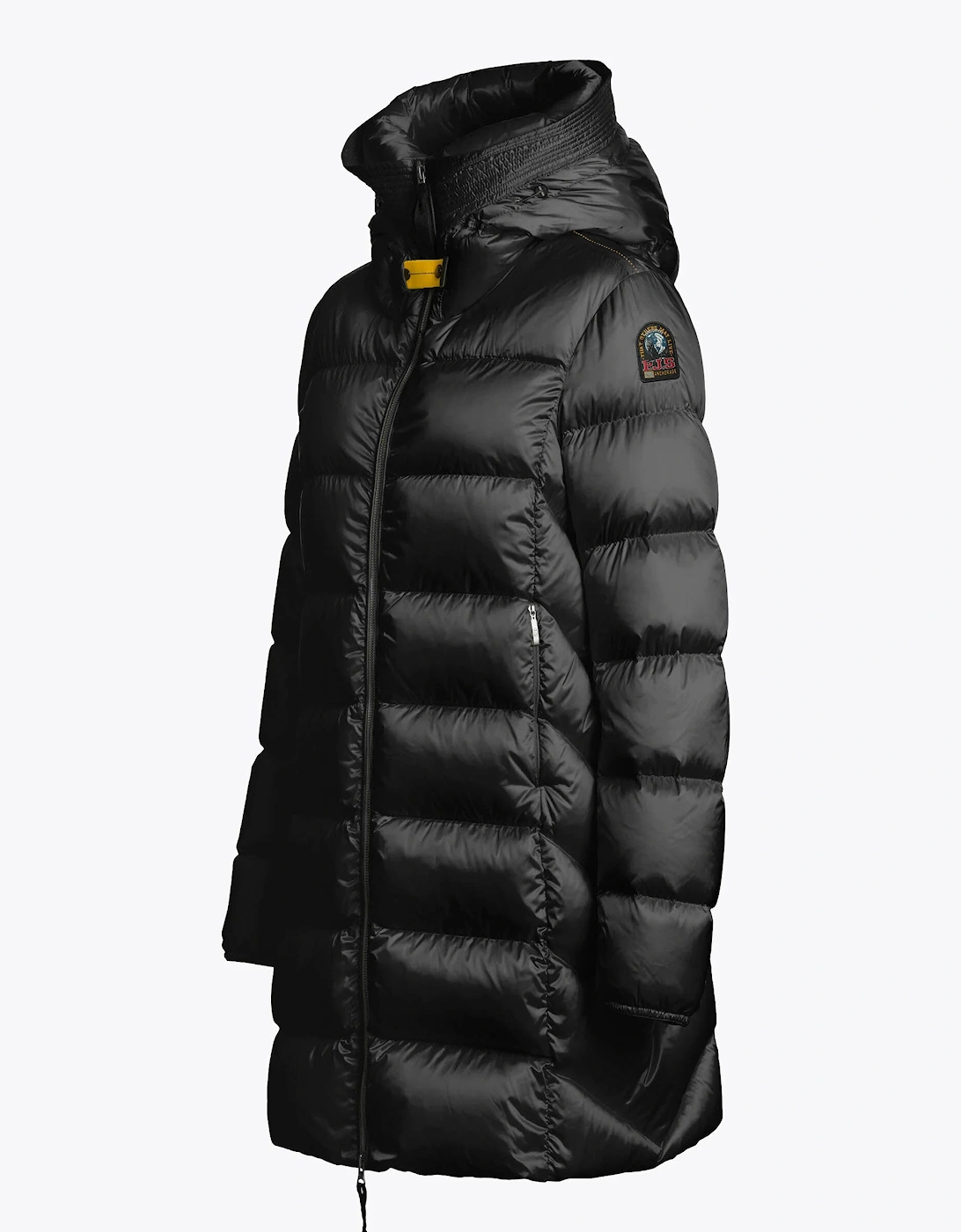 Marion Womens Hooded Down Jacket - Black 541