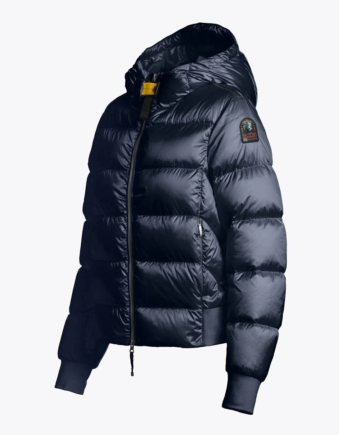 Mariah Womens Hooded Down Bomber - Blue Navy 316