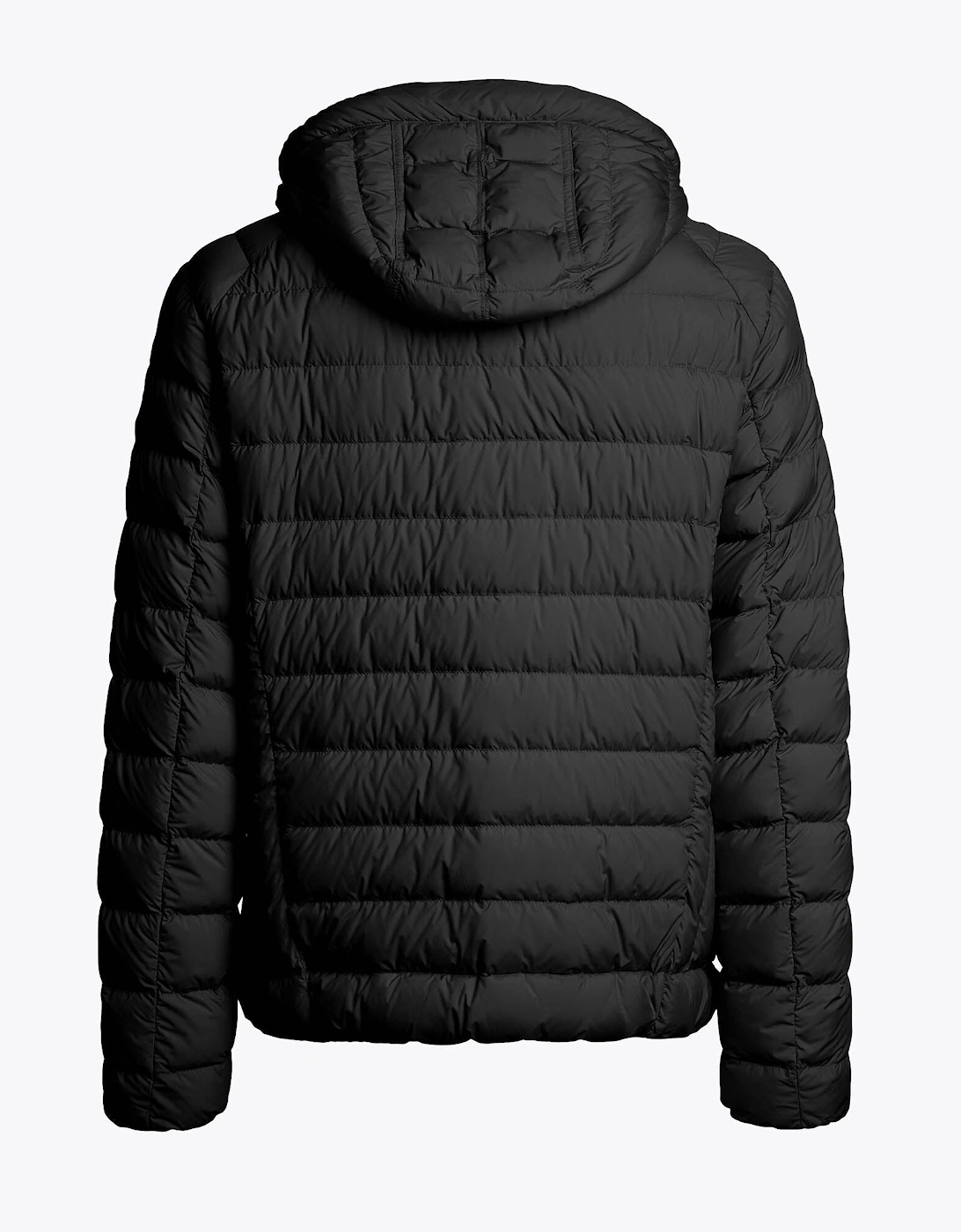 Last Minute Mens Hooded Down Jacket - Black 541