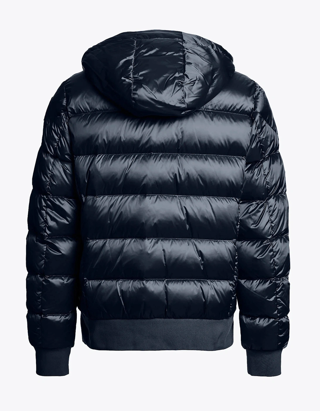 Pharrell Mens Hooded Down Bomber - Blue Navy 316