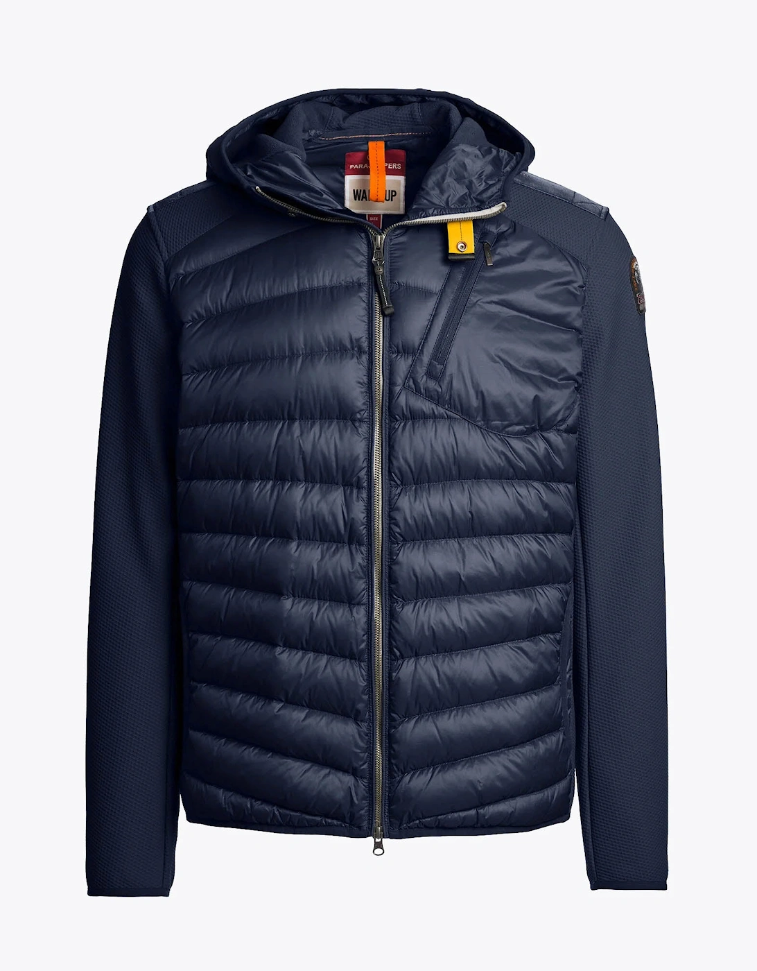 Nolan Mens Fleece/Nylon Hooded Jacket - Blue Navy 316, 4 of 3