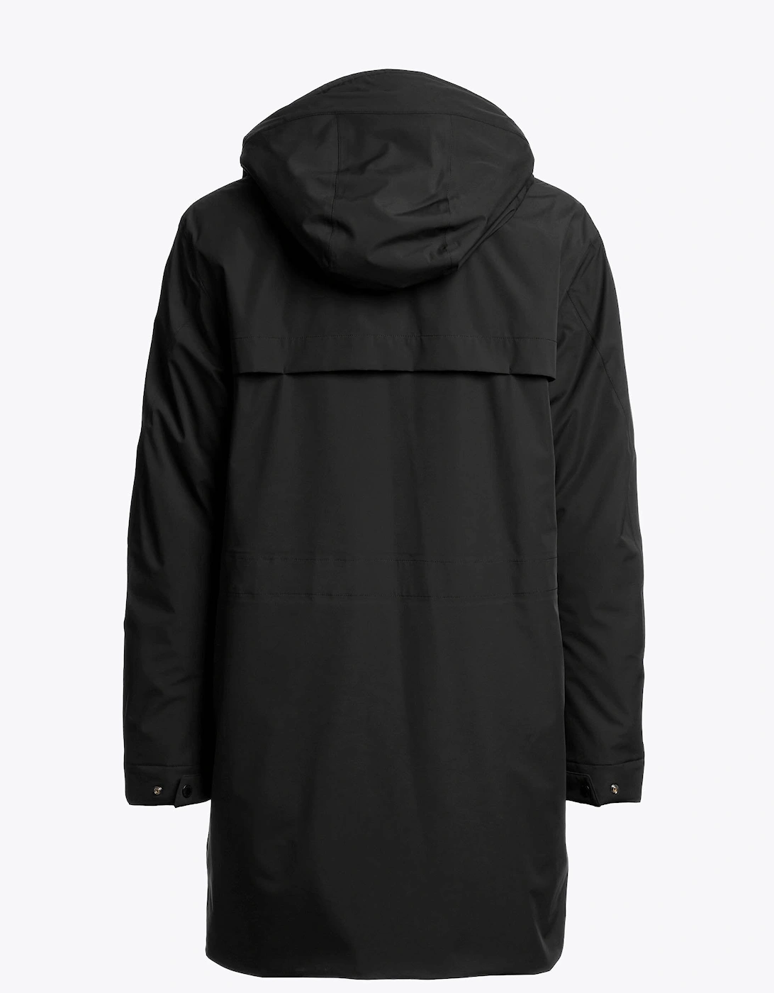 Easy Mens Hooded Padded Coat - Black 541