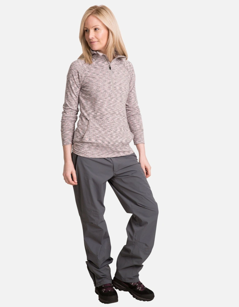 Womens/Ladies Moxie Half Zip Fleece Top