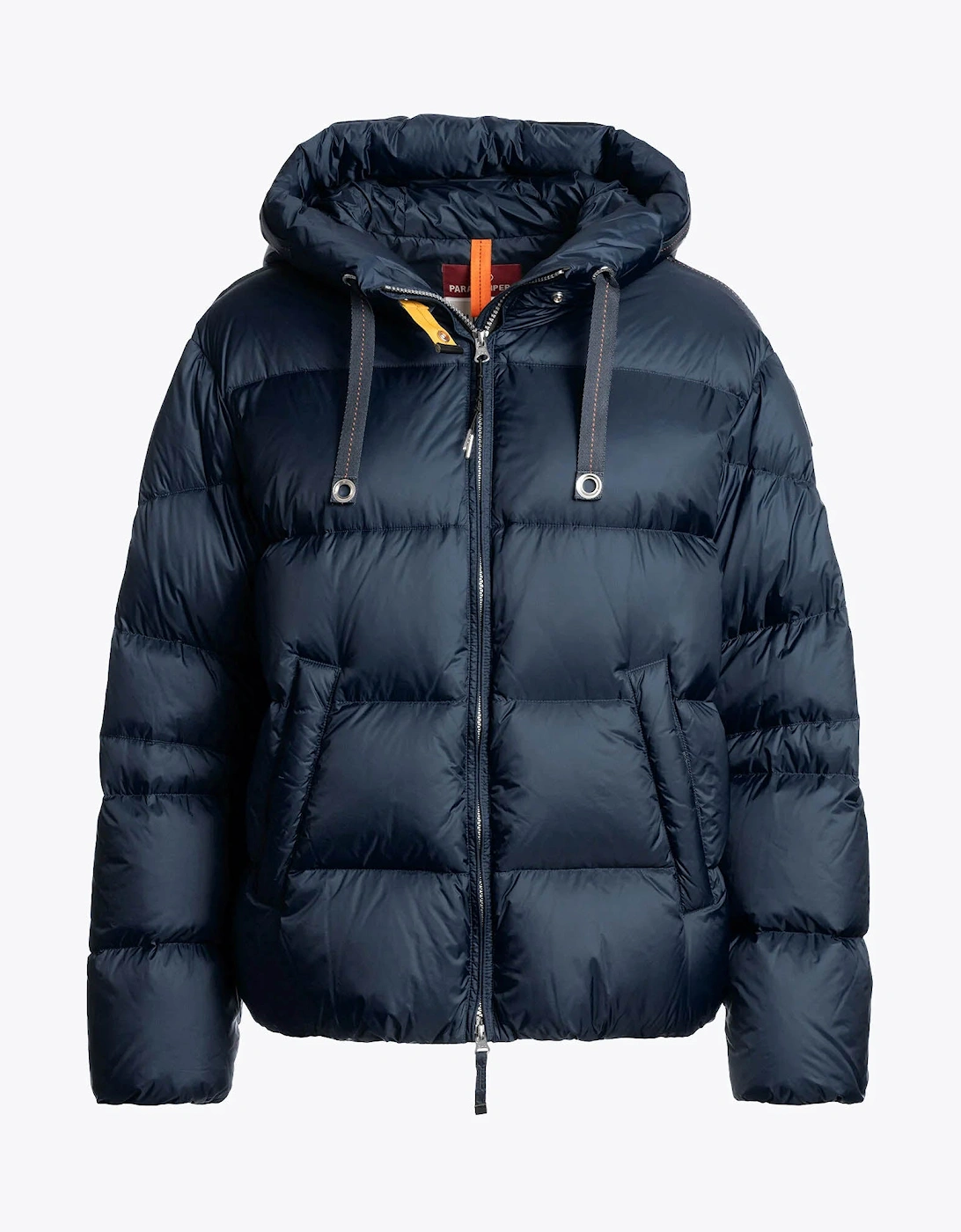 Tilly Womens Hooded Down Jacket - Blue Navy 316, 4 of 3