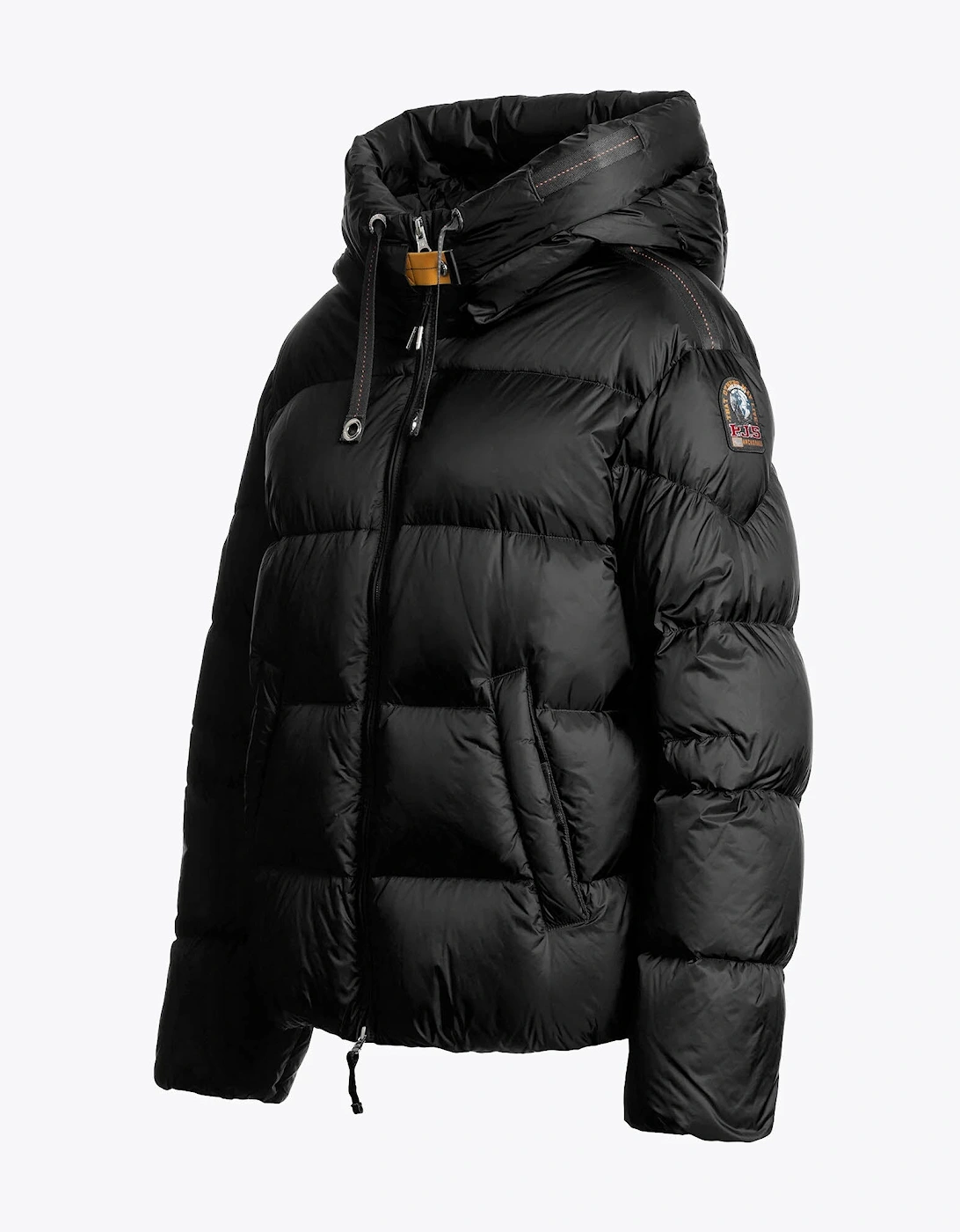 Tilly Womens Hooded Down Jacket - Black 541