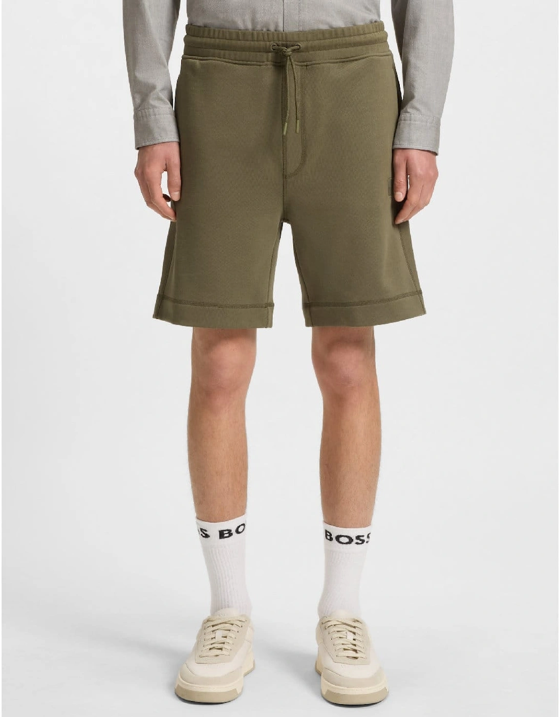 Hugo Boss Men's Sewalk Shorts - Green - Size: 44/32