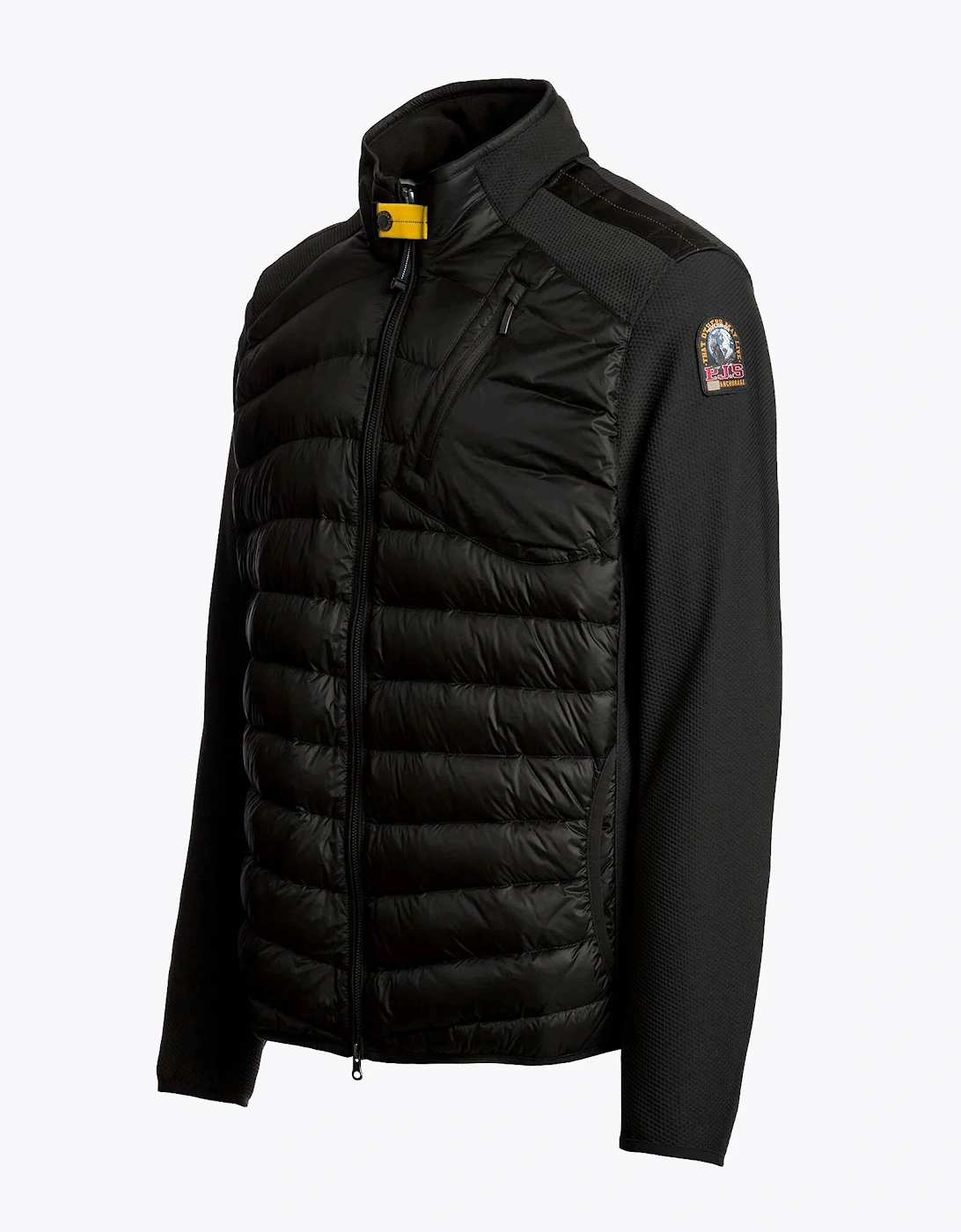 Jayden Mens Fleece/Nylon Jacket - Black 541