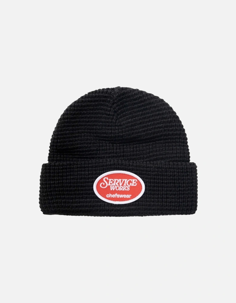 Waffle Patch Beanie