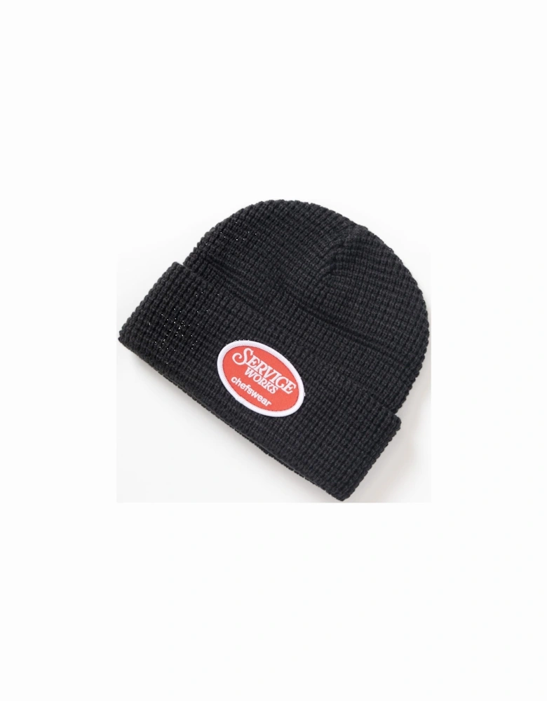 Waffle Patch Beanie