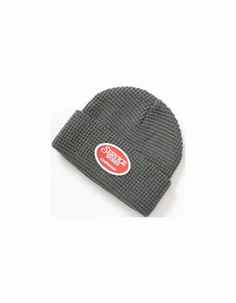 Waffle Patch Beanie