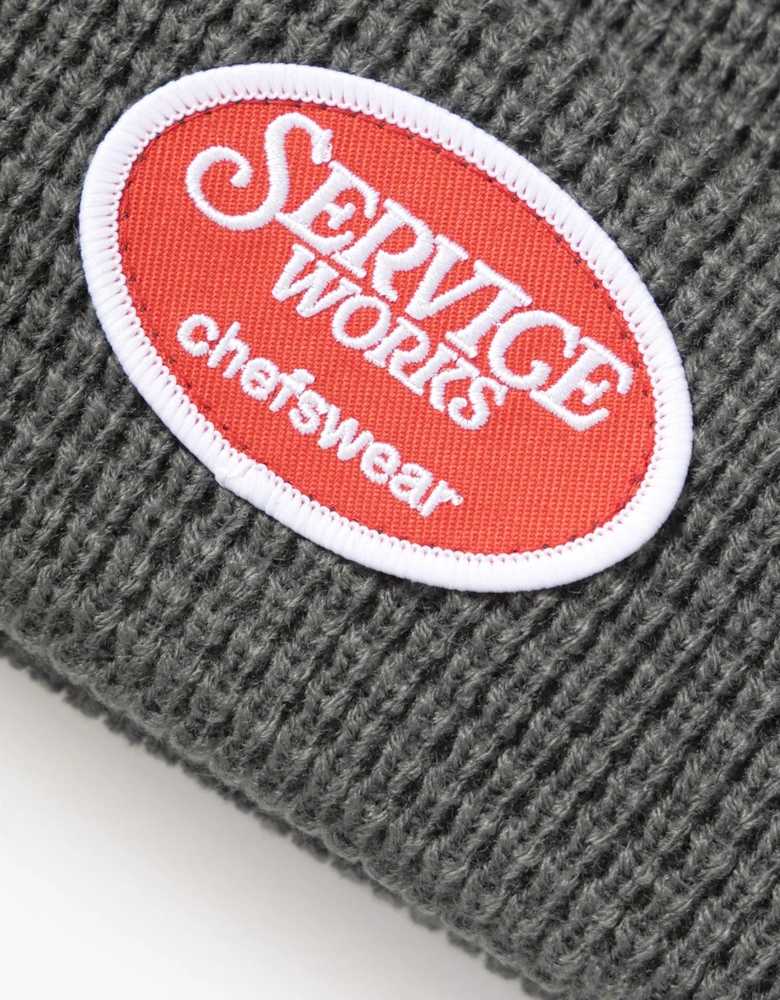 Waffle Patch Beanie