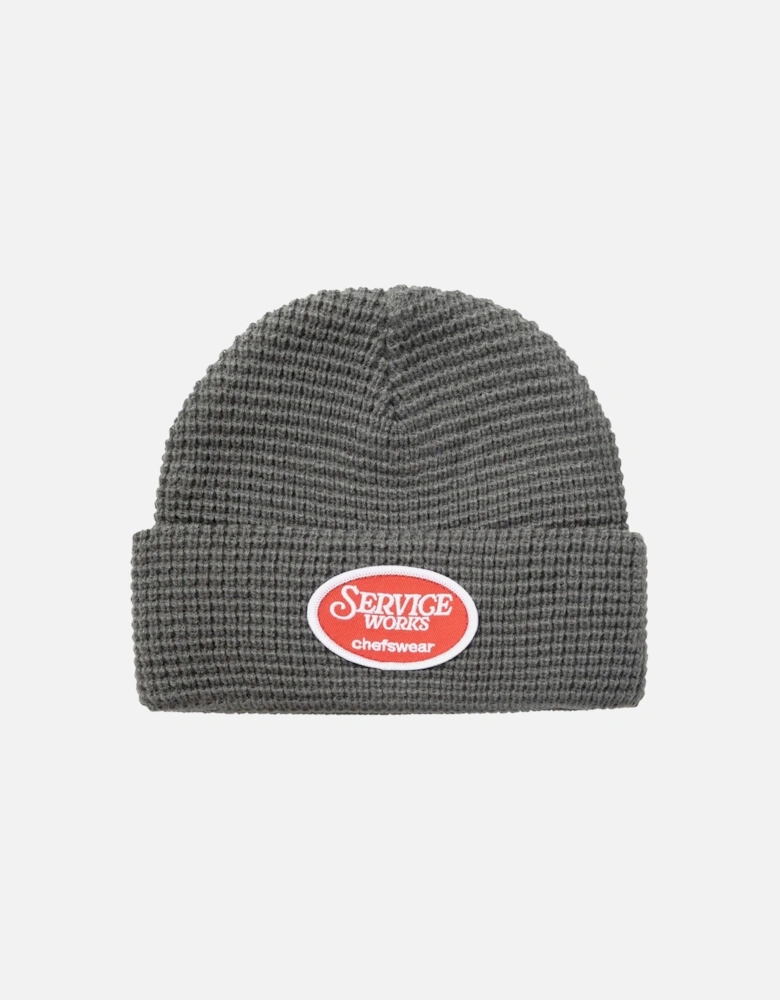 Waffle Patch Beanie