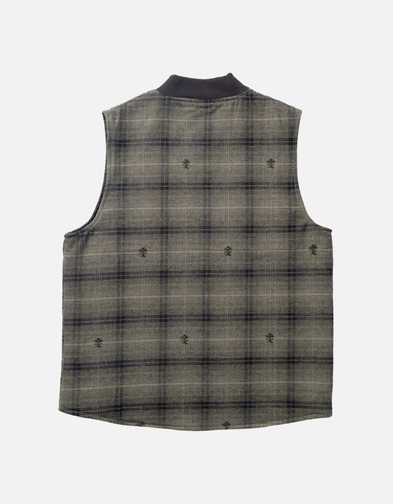 Thistle Plaid Work Vest